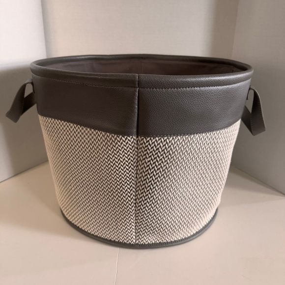 TARGET Large Round Storage Basket with Handles - Picture 4 of 8